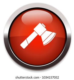 ax isolated vector icon