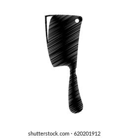 ax kitchen cutlery isolated icon