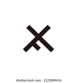 ax lettet vector logo. mx letter vector logo