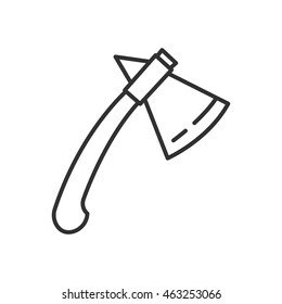 ax linear icon. Thin line design
