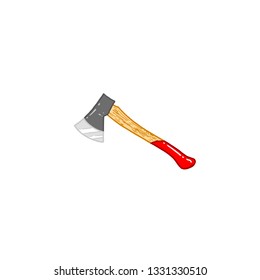 Ax on a white background.