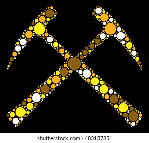 ax shape vector design by color point
