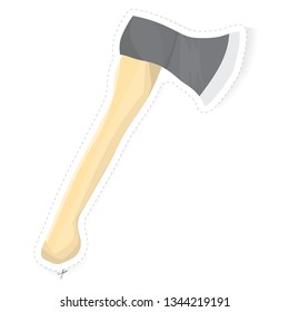 ax sticker vector