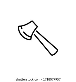 Un icono delgado en estilo plano y moderno aislado en fondo blanco. Símbolo del diseño del sitio web, logotipo, aplicación, UI. Ilustración del vector, EPS