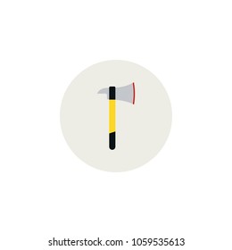 AX thin line flat color icon. Linear vector illustration. Pictogram isolated on white background. Colorful long shadow design.