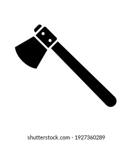 ax tool icon of glyph style design vector template