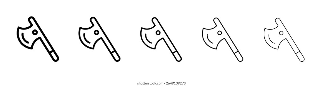 ax tool icon simple illustration logo art