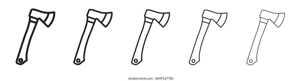 ax tool icon vector illustration isolated