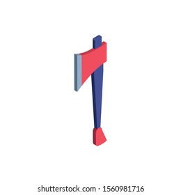 ax tool on white background vector illustration design
