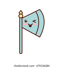 ax weapon warrior game kawaii character