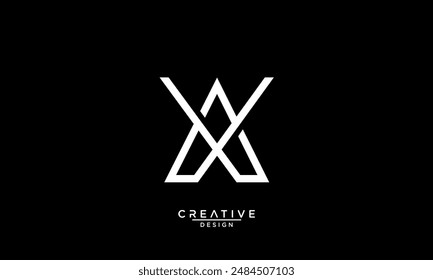 AX, XA, A, X, Abstract Letters Logo Monogram