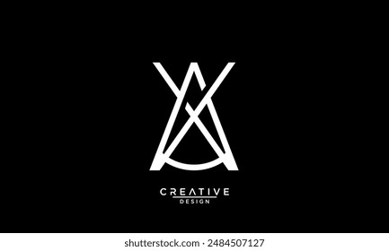 AX, XA, A, X, Abstract Letters Logo Monogram
