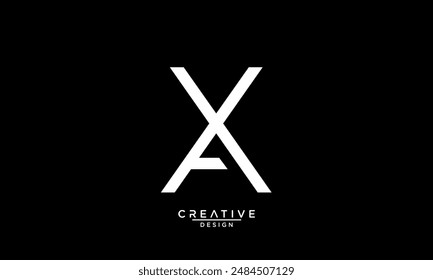 AXE, XA, A, X, Letras Abstractas Logo Monograma
