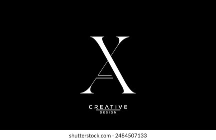 AX, XA, A, X, Abstract Letters Logo Monogram