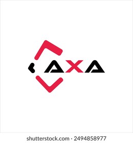 AXA creative minimalist letter logo. AXA unique vector initials alphabet letter logo design
