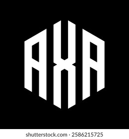 AXA Monogram Letter Logo for Luxury Branding
