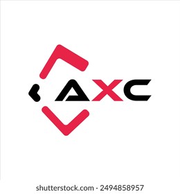 AXC creative minimalist letter logo. AXC unique vector initials alphabet letter logo design

