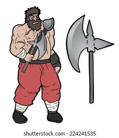 Axe barbarian