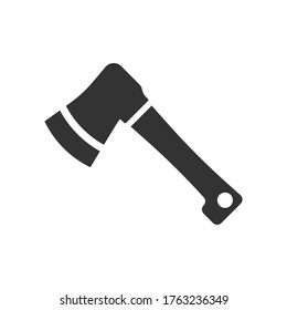 Axe, blade icon, vector graphics