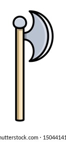 Axe - Cartoon Vector Illustration