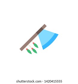 Axe color icon. Element of boho color icon. Premium quality graphic design icon. Signs and symbols collection icon for websites, web design, mobile app