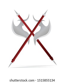 Axe design vector illustration graphic art.