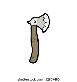 axe drawing
