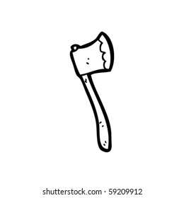 axe drawing