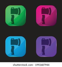 Icono de botón de cuatro colores