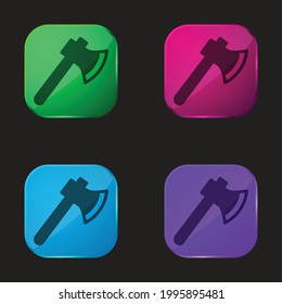 Icono de botón de cuatro colores