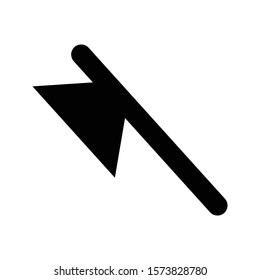 Axe glyph icon vector illustration logo template for many purpose.Isolated on white background
