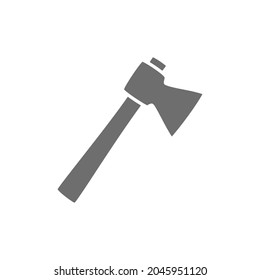 Icono de x gris. Aislado sobre fondo blanco