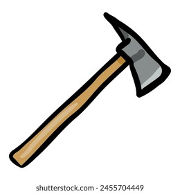 Axe Hand Drawn Doodle Icon