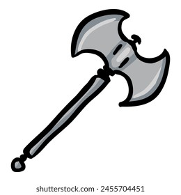 Axe Hand Drawn Doodle Icon