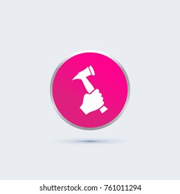 axe and hand icon