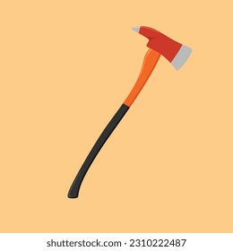 Ax Hatchet Cartoon Vector Clip Art