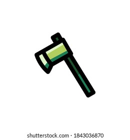 Ax, Hatchet, Equipos, Herramientas para Icono de Alumbrado
