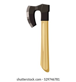 Axe icon. Cartoon illustration of axe vector icon for web