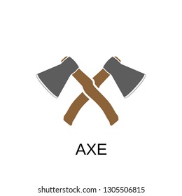 Axe icon. Axe concept symbol design. Stock - Vector illustration can be used for web
