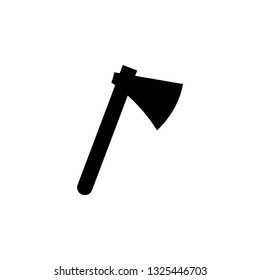 Axe icon design template vector isolated illustration