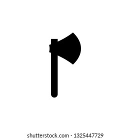 Axe icon design template vector isolated illustration