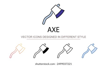 Achsensymboldesign mit weißem Hintergrund - Stockgrafik