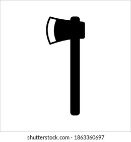 Axe icon. editable vector sign symbol. vector illustration