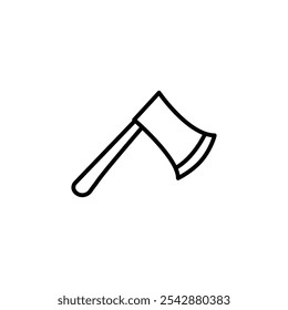 Axe icon. filled and line stroke icons