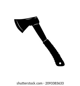 Axe icon flat. Illustration isolated vector sign symbol. Simple, flat design for web or mobile app.