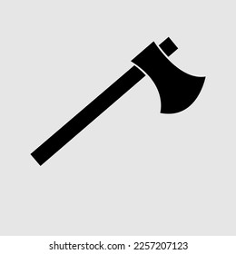 Icono Ax plano. Ilustración símbolo de signo vectorial aislado..eps