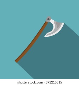 Axe icon. Flat illustration of axe vector icon for web