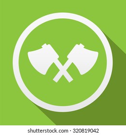 Axe icon great for any use. Vector EPS10.