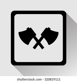 Axe icon great for any use. Vector EPS10.