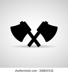 Axe icon great for any use. Vector EPS10.